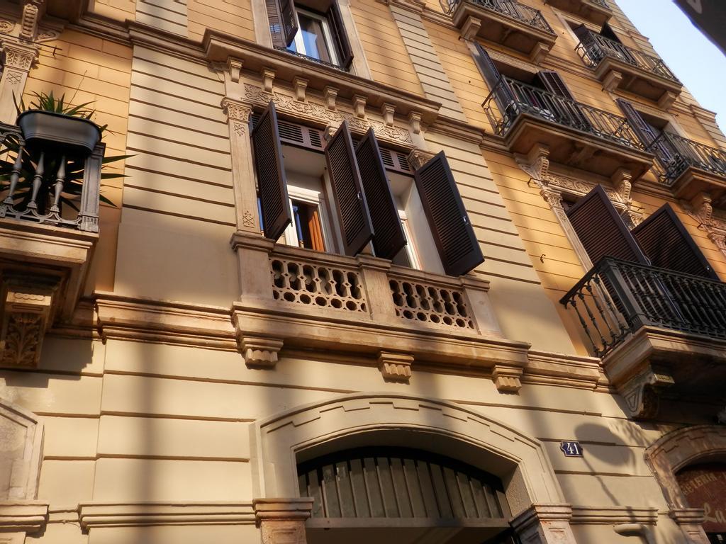 Barcelona Central Garden Hostal Luaran gambar